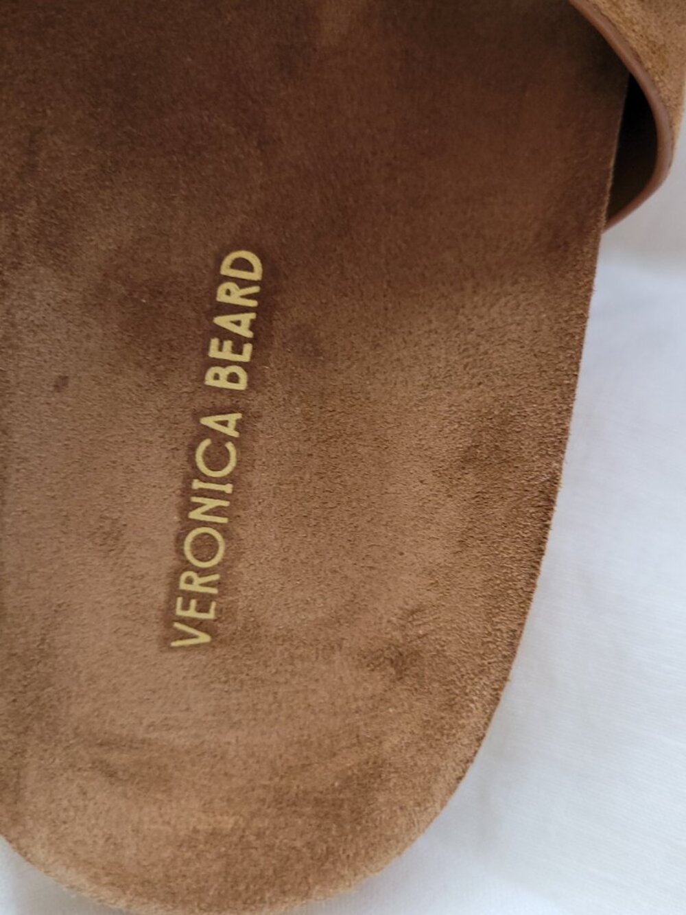 Veronica Beard Paige Sandal In Hazelwood - Picture 3 of 15